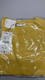 Zara ФУТБОЛКА INTERLOCK Vanilla | 4174/378/727