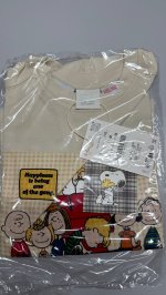 Zara ФУТБОЛКА С НАШИВКОЙ SNOOPY PEANUTS™ Ecru | 5431/989/712
