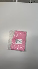 Zara ЛЕГИНСЫ В РУБЧИК С НАШИВКОЙ Pink | 1880/609/620