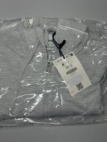 Bershka Худи с застежкой-молнией Grey | 7004/478/812