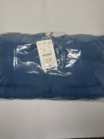 Zara СТЕГАНЫЙ ПАЛЬТО С НАШИВКОЙ WATER REPELLENT Bluish | 5992/770/420