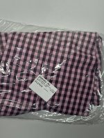 Zara РУБАШКА ИЗ ПОПЛИНА В КЛЕТКУ ВИШИ Pinks | 8877/241/116