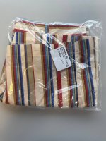 Zara Шорты в полоску limited edition Ecru / Red | 5615/011/067