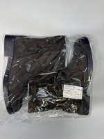 Zara ЗАМШЕВЫЕ БОТИЛЬОНЫ НА ПЛОСКОЙ ПОДОШВЕ Brown | 1134/610/700