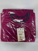 Zara Футболка с цветочной вышивкой striped | 9006/770/104