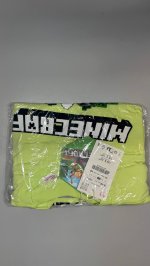 Zara Пижама с футболкой и бермудами 6-14 лет minecraft © mojang ab. Fluorescent lime | 0547/794/539