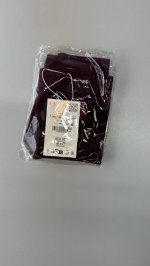 Zara ЛЕГИНСЫ В РУБЧИК С НАШИВКОЙ Dark aubergine | 1880/609/667