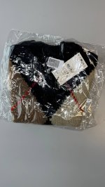 Zara ТРИКОТАЖНЫЙ ЖИЛЕТ С УЗОРОМ «РОМБЫ» Multicoloured | 6771/110/330