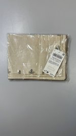 Zara Плед с цветочной вышивкой Light beige | 3215/023/052
