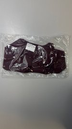 Oysho Компрессионный топ без рукавов BURGUNDY | 2961/904/606