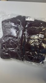 Bershka Куртка с эффектом винила Burgundy | 6614/228/605