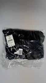 Zara ДЛИННЫЙ БАРХАТНЫЙ КОМБИНЕЗОН С БЛЁСТКАМИ Black | 2878/709/800