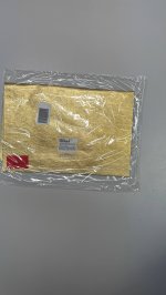 Zara Золотая бумажная сумка для подарков на рождество Golden | 7311/728/303