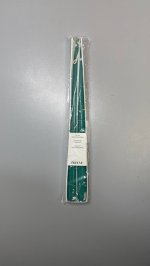 Zara Подсвечник конической формы из парафина, две штуки, голубой | 7318/065/400 Blue | 7318/065/400