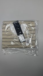 Massimo Футболка в полоску из легкого трикотажа CREAM|1039/201