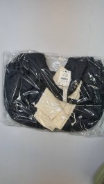 Zara ШОПЕР С ЭФФЕКТОМ СТЕГАНОГО МАТЕРИАЛА Black | 6759/610/800