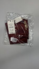 Zara АТЛАСНАЯ ЮБКА С КОНТРАСТНЫМ КРУЖЕВОМ ZW COLLECTION Burgundy | 5344/101/605