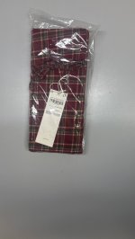 Zara Пододеяльник из рождественской фланели в красную клетку Red | 6136/091/600