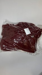 Zara ВЯЗАНЫЙ ЖАКЕТ С БАХРОМОЙ Burgundy | 0021/114/681