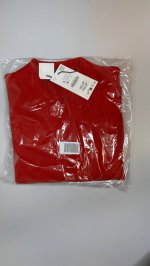 Zara ПОЛО ИЗ ТРИКОТАЖА С КАРМАНОМ Red | 5536/220/600
