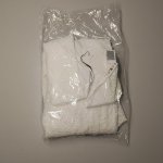 Zara ПЛАТЬЕ МИДИ КРЮШЕ White | 8741/241/250