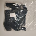 Zara БОТИЛЬОНЫ НА ШИРОКОМ КАБЛУКЕ Black | 1112/610/800