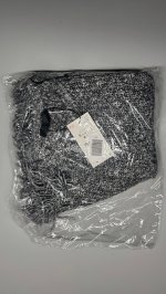 Zara ТОП С ШАРФОМ И РВАНЫМ КРАЕМ Grey marl | 3920/125/803