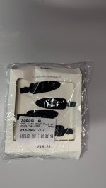 Zara Набор плоских заколок для волос (набор из 4 штук) Brown | 2515/744/700