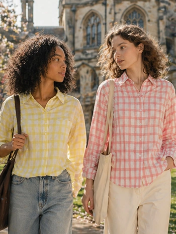 Оксфорд Boxy UNIQLO