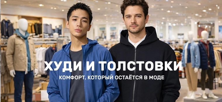 Мужские Худи и Толстовки