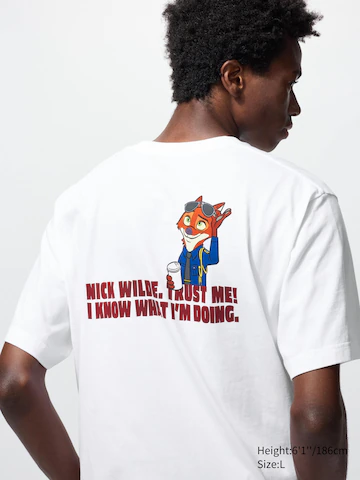 Футболка с графическим принтом ZOOTROPOLIS UT- Заказать в России