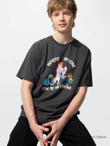 Футболка с графическим принтом ZOOTROPOLIS UT- Заказать в России