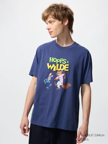 Футболка с графическим принтом ZOOTROPOLIS UT- Заказать в России