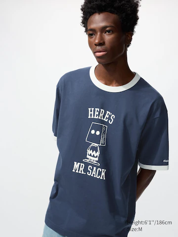 Футболка с графическим принтом peanuts ut- Заказать в России