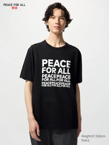 Графическая футболка PEACE FOR ALL (KASHIWA SATO)