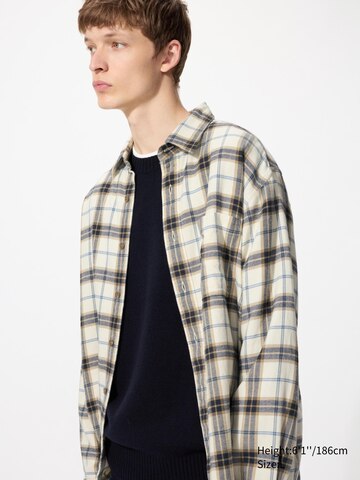 Рубашка из фланели (в клетку, обычный воротник)