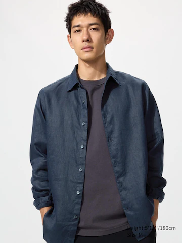 Рубашка из 100% премиального льна