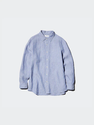 Рубашка из 100% премиального льна (в полоску)- Заказать в России