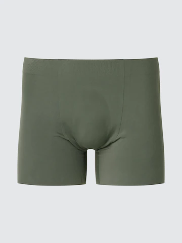 Мужские трусы-боксеры AIRISM (ULTRA SEAMLESS) (цвет тёмно-зелёный)- Заказать в России