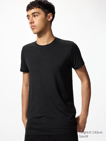 Футболка с круглым вырезом HEATTECH (короткий рукав)