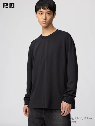 Футболка с длинным рукавом AIRISM COTTON- Заказать в России