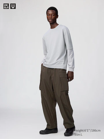 Широкие грузовые брюки- Заказать в России