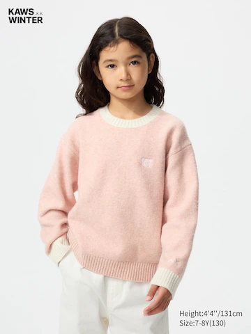 Uniqlo Джемпер из пряжи софле KAWS WINTER