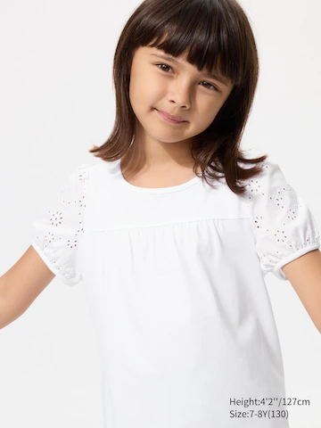 Футболка с объемными рукавами (вышивка)