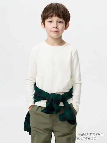 Футболка HEATTECH с длинным рукавом из хлопка ULTRA WARM