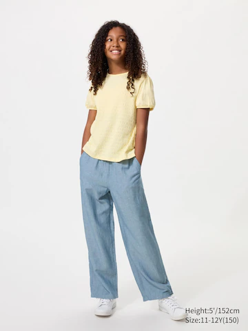 Широкие льняные брюки