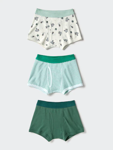 Трусы-боксеры (с рисунком динозавра, 3 штуки)- Заказать в России