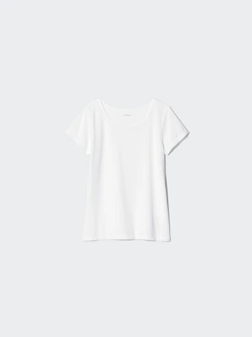 Футболка airism mesh scoop neck- Заказать в России