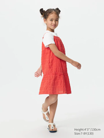 Uniqlo Платье-камисоль красное