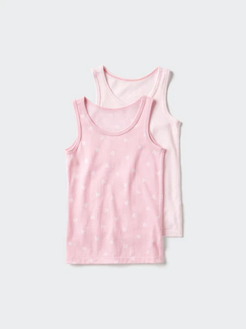 Uniqlo Хлопковый топ-майка из сетчатого материала (2 шт., с принтом) купить с доставкой.